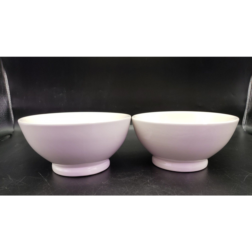 2 Rae Dunn Large letter Farm House cereal Bowls SMILE BLESSED - Picture 4 of 6